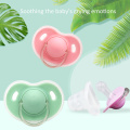 Mignon infantile drôle personnalisé Silicone dentition orthodontique meilleur factice sucette nouveau-né personnalisé bébé sucette